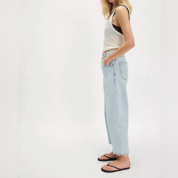 Brand New With All Tags Citizens of Humanity Ayla Raw Hem Crop Jeans. Size 28. - Picture 4 of 10